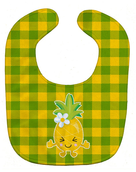 Pineapple Blinky Face Baby Bib BB8960BIB - the-store.com