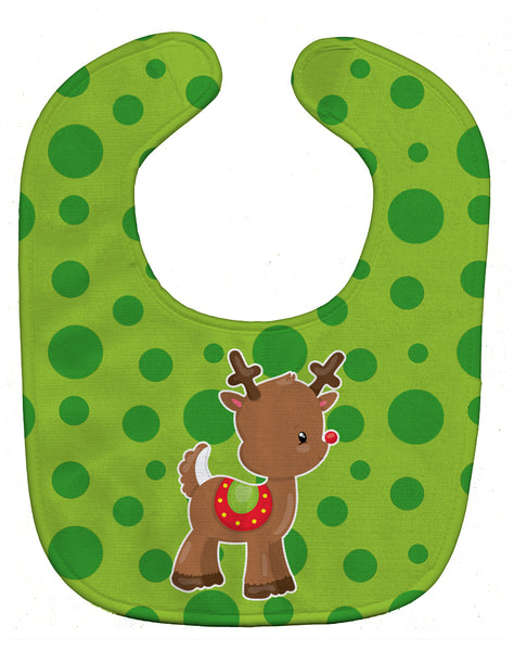 Christmas Reindeer Baby Bib BB9025BIB - the-store.com