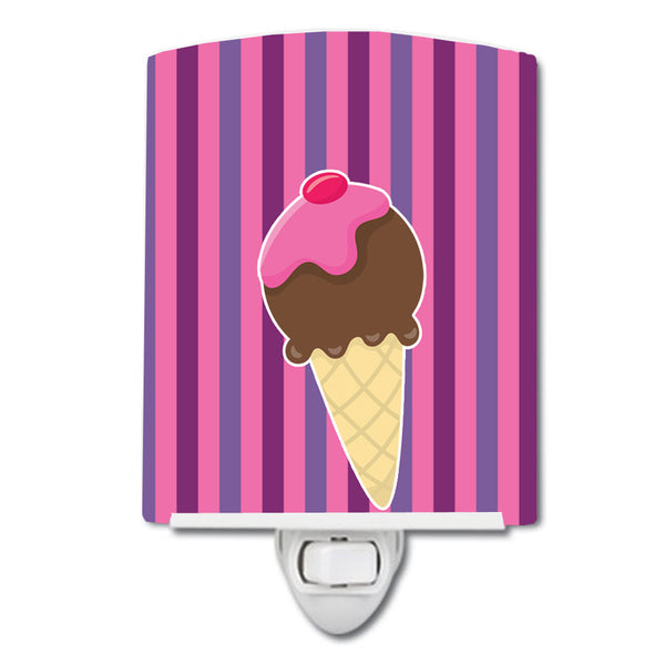 Ice Cream Cone Ceramic Night Light BB9060CNL - the-store.com