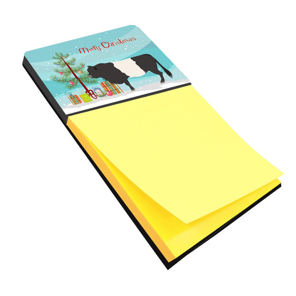Belted Galloway Cow Christmas Sticky Note Holder BB9198SN by Caroline's Treasures