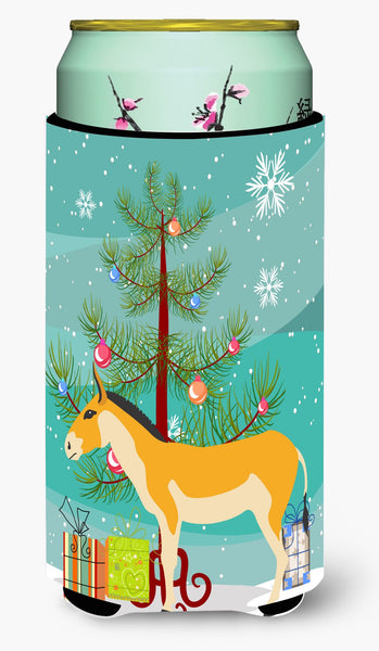 Turkmenian Kulan Donkey Christmas Tall Boy Beverage Insulator Hugger BB9221TBC by Caroline's Treasures