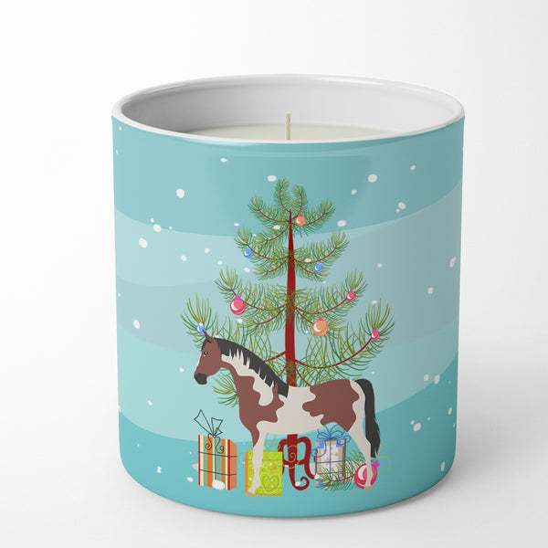 Buy this Pinto Horse Christmas 10 oz Decorative Soy Candle