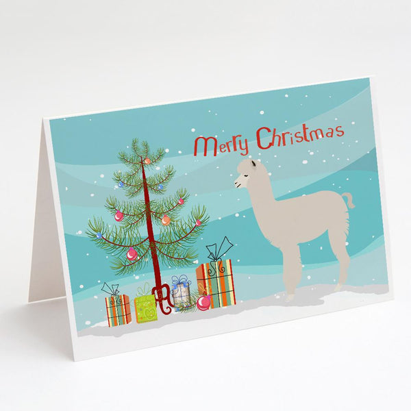 Buy this Alpaca Christmas Greeting Cards and Envelopes Pack of 8