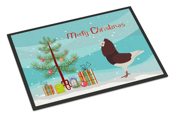 Capuchin Red Pigeon Christmas Indoor or Outdoor Mat 24x36 BB9315JMAT by Caroline's Treasures