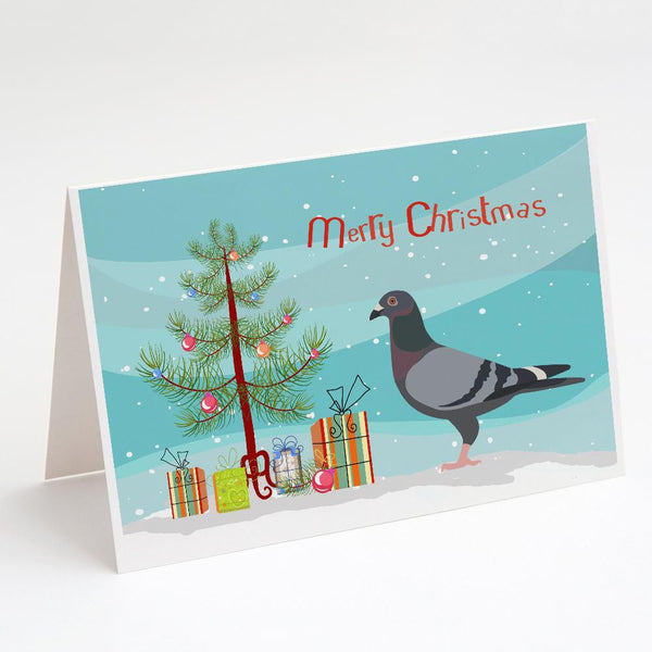 Buy this Racing Pigeon Christmas Greeting Cards and Envelopes Pack of 8