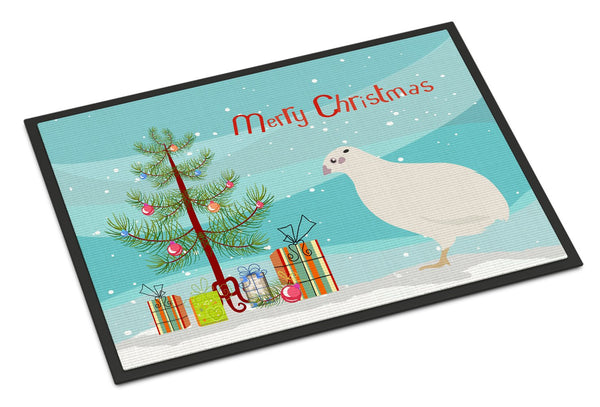 Texas Quail Christmas Indoor or Outdoor Mat 24x36 BB9324JMAT by Caroline's Treasures