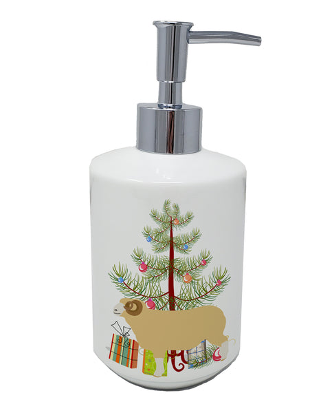 Buy this Horned Dorset Sheep Christmas Ceramic Soap Dispenser