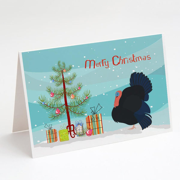 Buy this Norfolk Black Turkey Christmas Greeting Cards and Envelopes Pack of 8