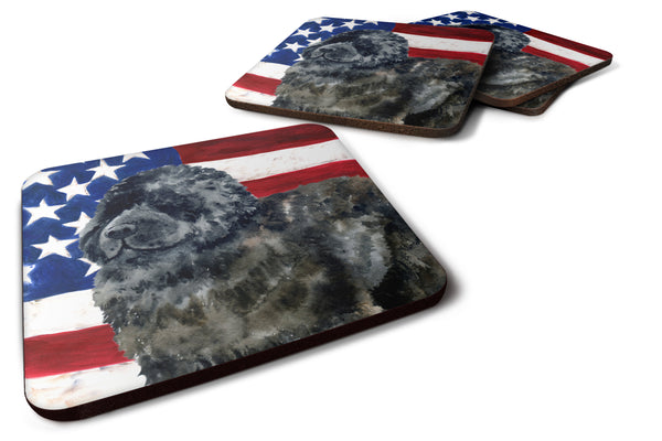 Newfoundland Patriotic Foam Coaster Set of 4 BB9671FC - the-store.com