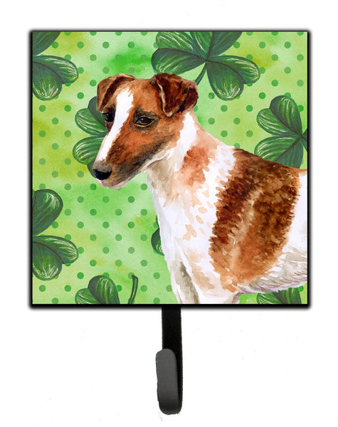 Smooth Fox Terrier St Patrick's Leash or Key Holder BB9821SH4 by Caroline's Treasures