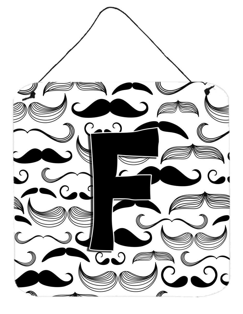 Letter+F+Moustache+Initial+Wall+or+Door+Hanging+Prints+CJ2009-FDS66+by+Caroline's+Treasures