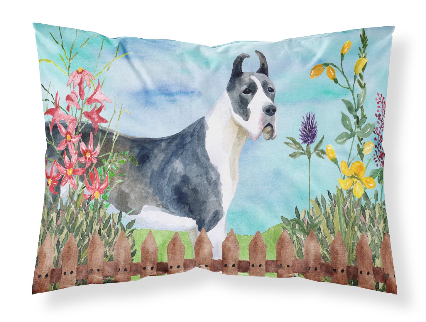 Harlequin Great Dane Spring Fabric Standard Pillowcase CK1205PILLOWCASE