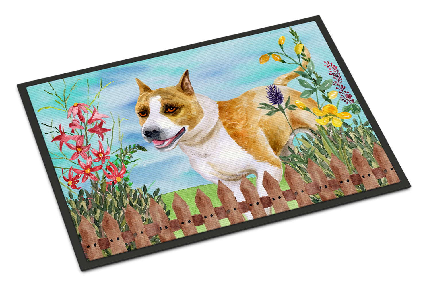 American Staffordshire Spring Indoor or Outdoor Mat 18x27 CK1206MAT