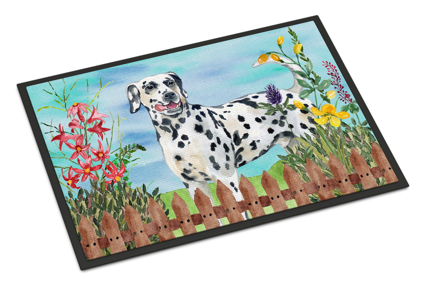 Dalmatian Spring Indoor or Outdoor Mat 18x27 CK1215MAT