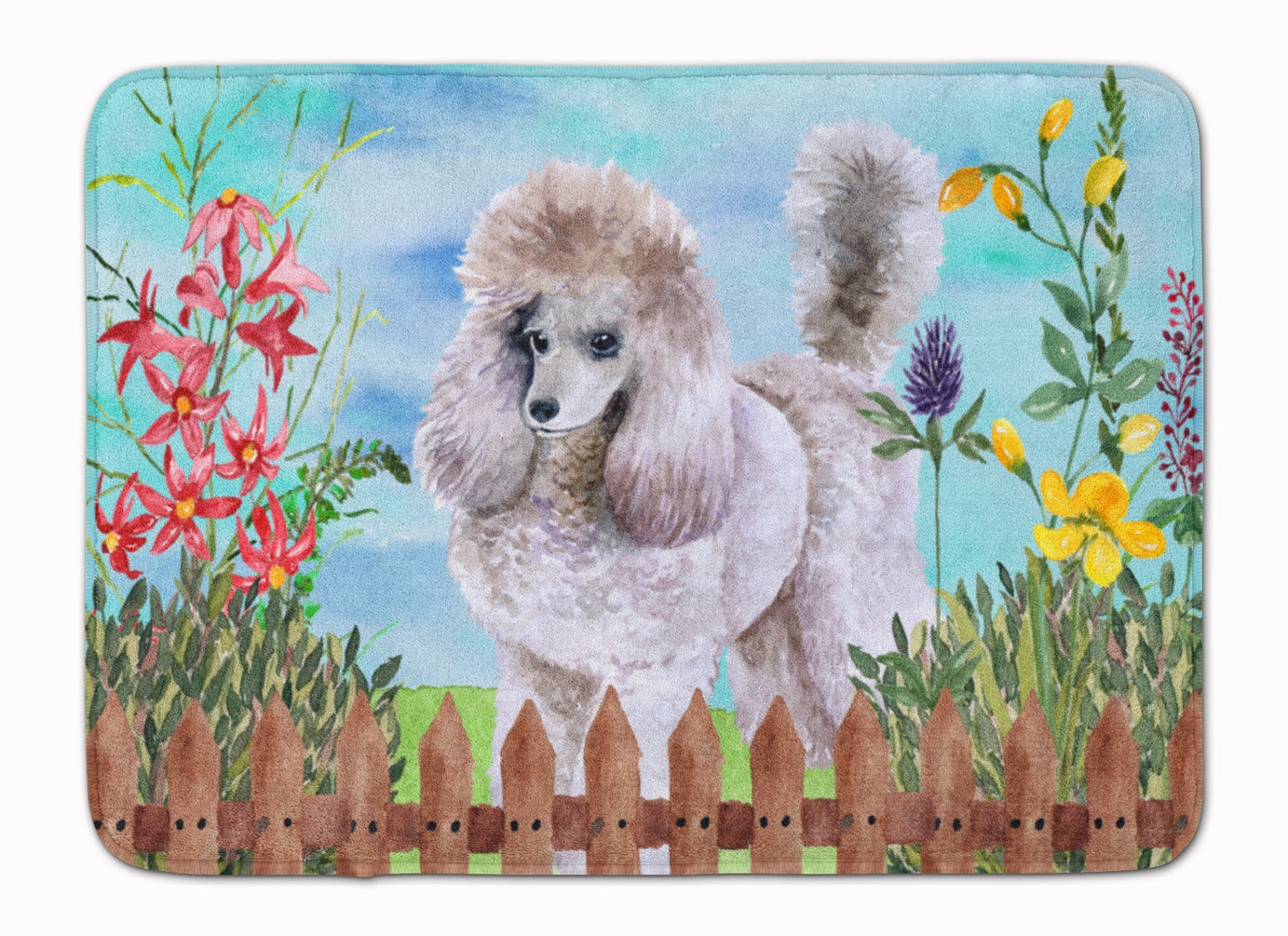 Poodle Spring Machine Washable Memory Foam Mat CK1227RUG