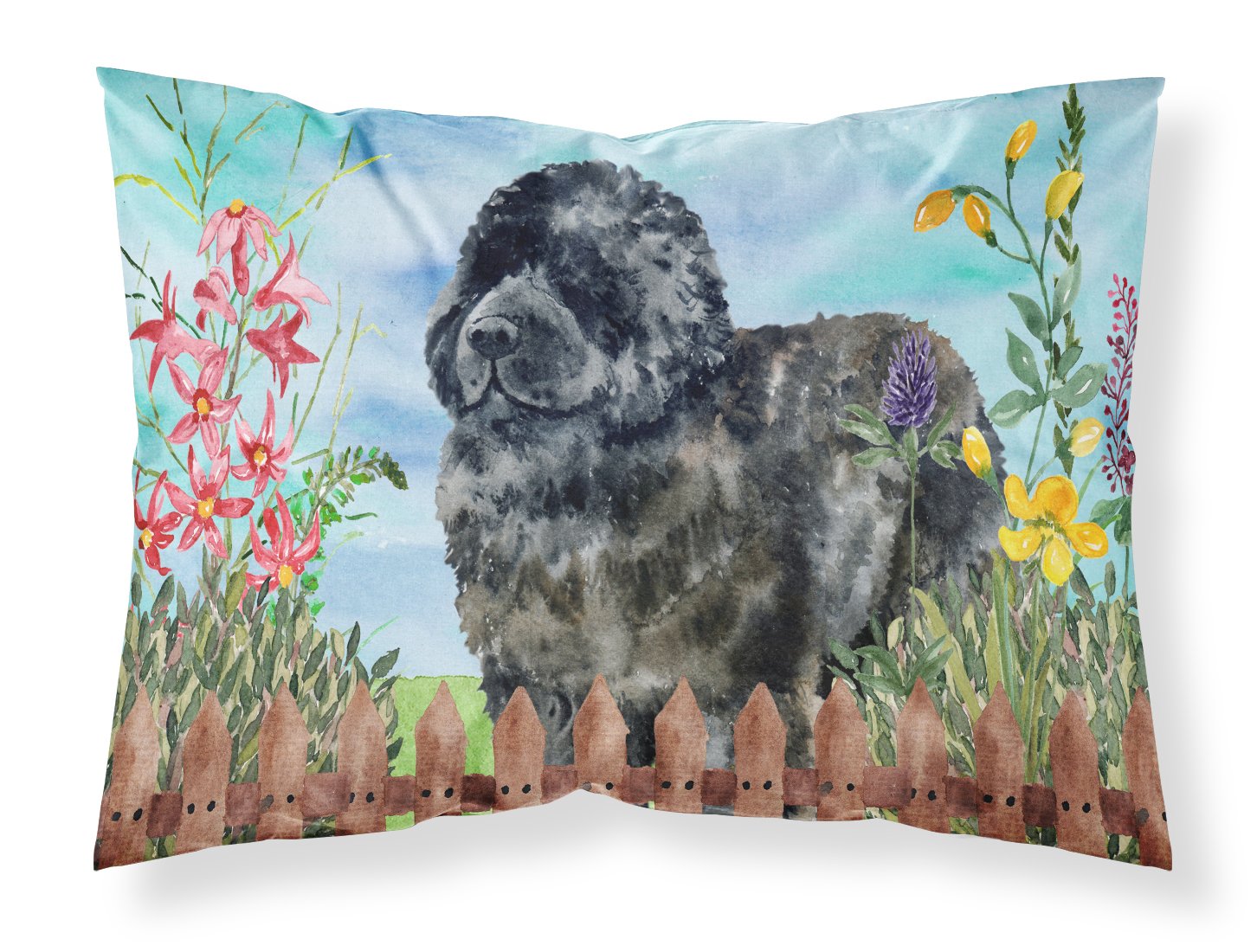 Newfoundland Spring Fabric Standard Pillowcase CK1233PILLOWCASE