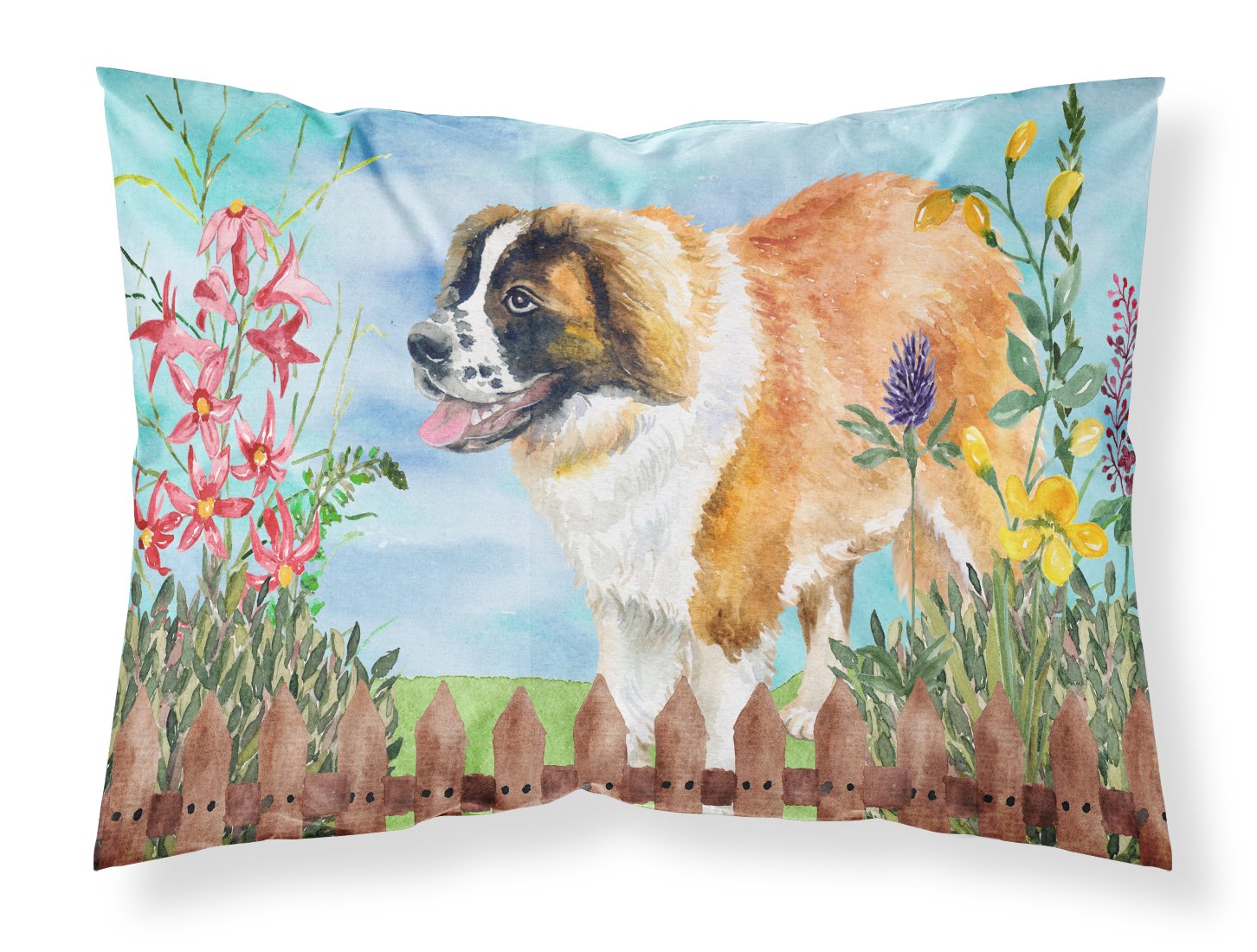 Saint Bernard Spring Fabric Standard Pillowcase CK1241PILLOWCASE