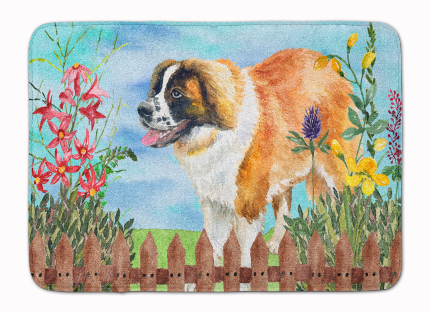 Saint Bernard Spring Machine Washable Memory Foam Mat CK1241RUG