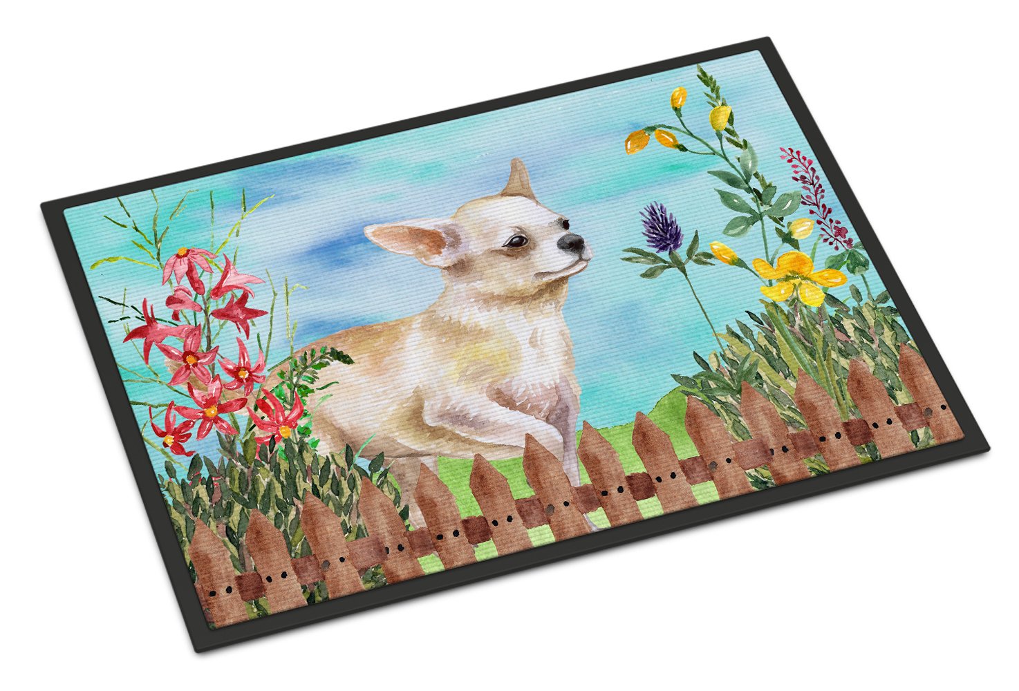 Chihuahua Leg up Spring Indoor or Outdoor Mat 24x36 CK1259JMAT