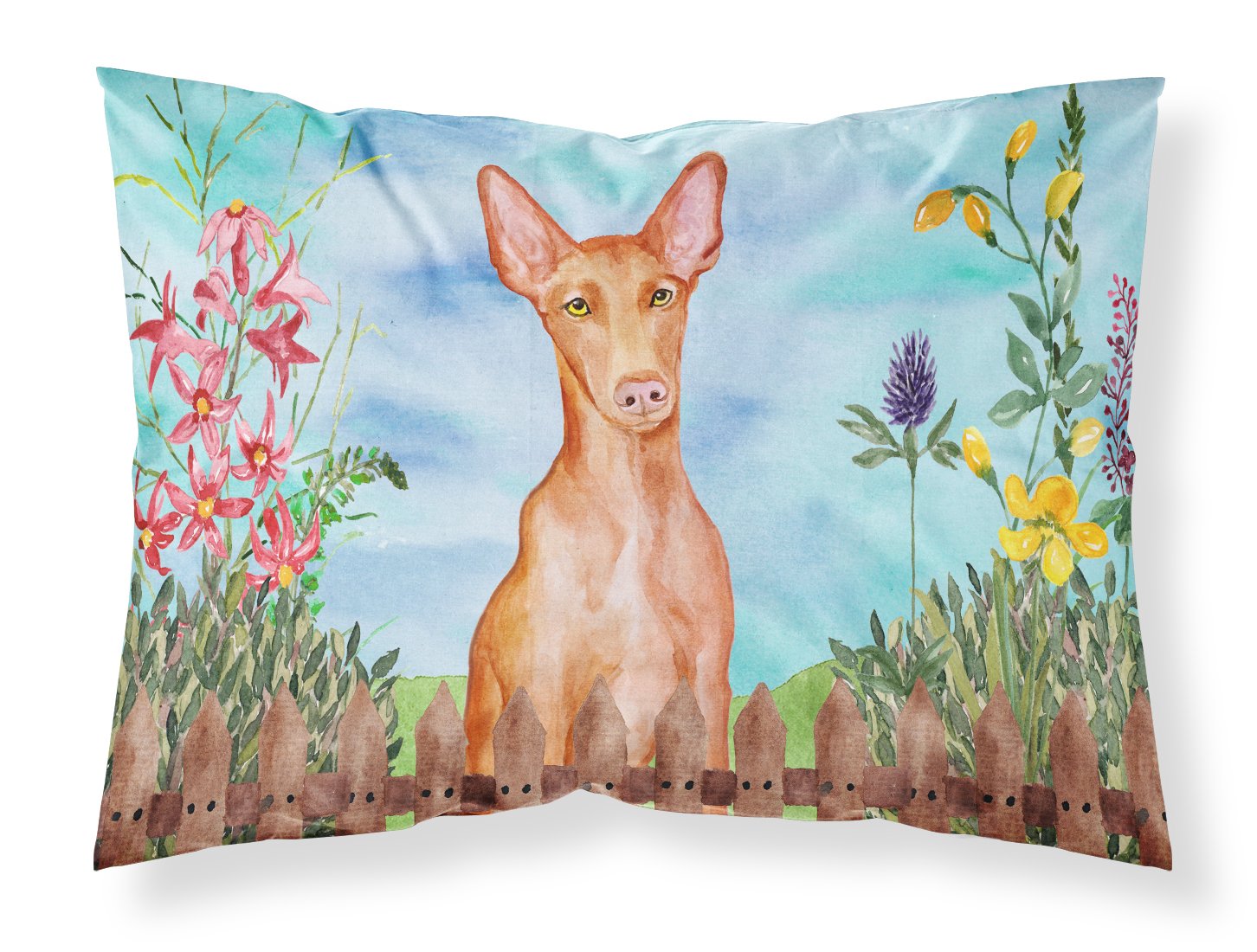 Pharaoh Hound Spring Fabric Standard Pillowcase CK1277PILLOWCASE