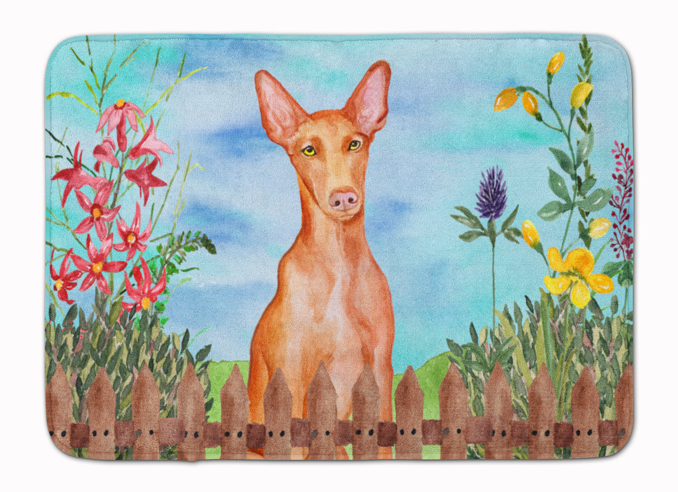 Pharaoh Hound Spring Machine Washable Memory Foam Mat CK1277RUG