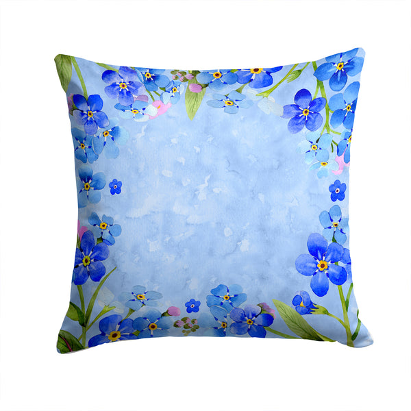 Myosotis flowers Fabric Decorative Pillow CK1703PW1414 - the-store.com