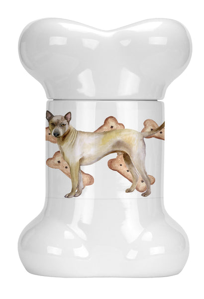 Thai Ridgeback Bone Shaped Treat Jar CK2260BSTJ by Caroline's Treasures