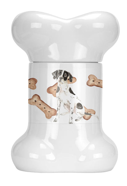 English Pointer Bone Shaped Treat Jar CK2314BSTJ by Caroline's Treasures