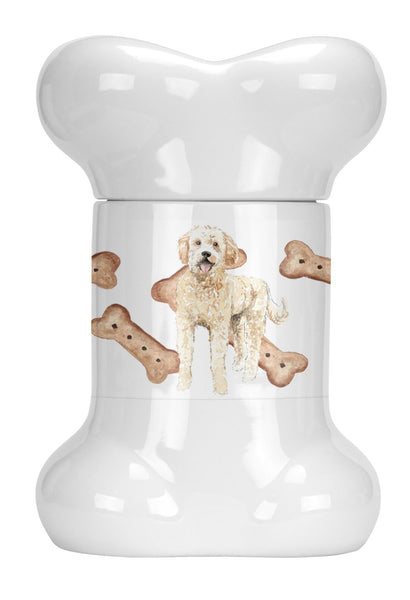 Goldendoodle Bone Shaped Treat Jar CK2315BSTJ by Caroline's Treasures