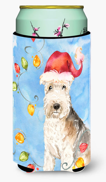 Christmas Lights Lakeland Terrier Tall Boy Beverage Insulator Hugger CK2483TBC by Caroline's Treasures