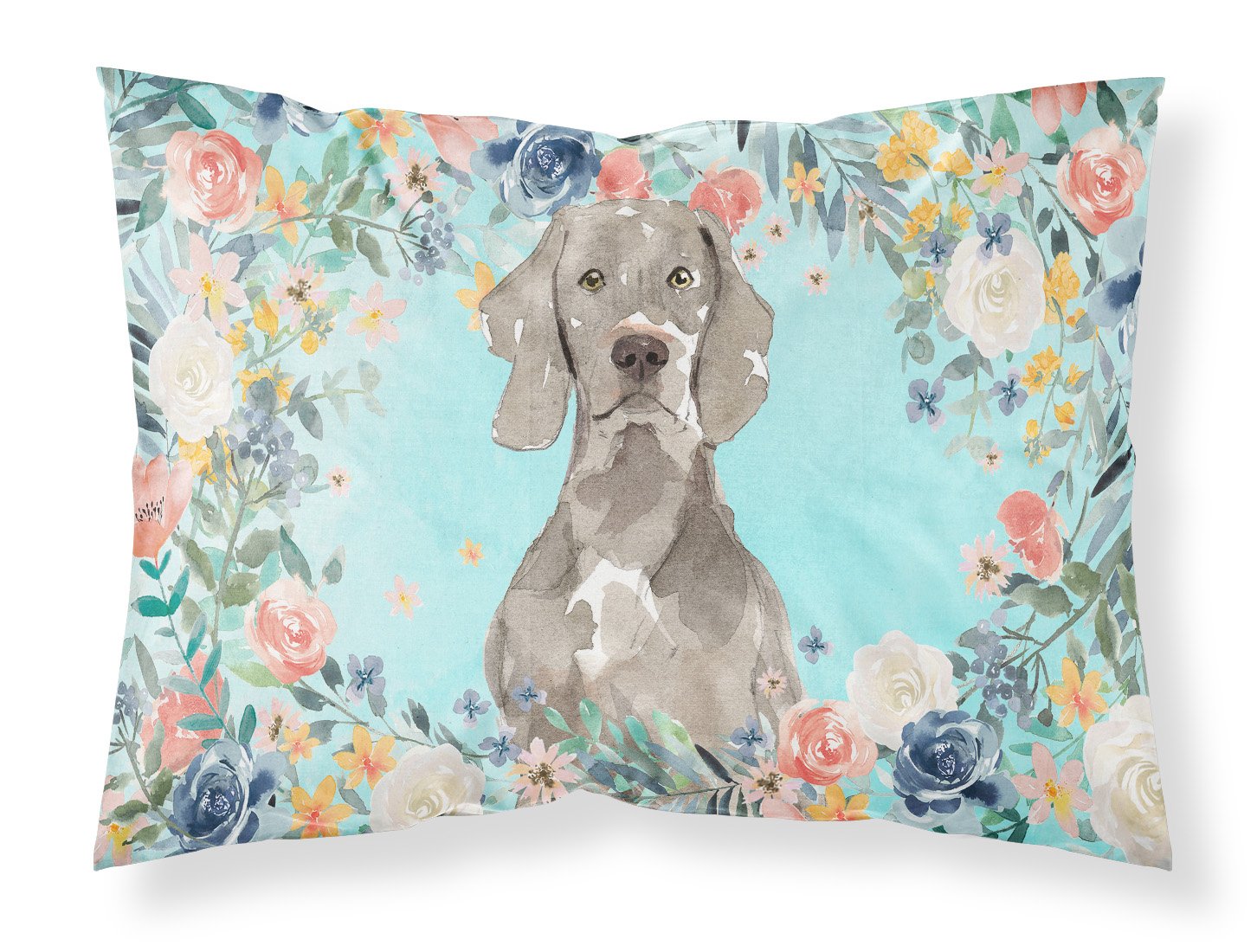 Weimaraner Fabric Standard Pillowcase CK3406PILLOWCASE