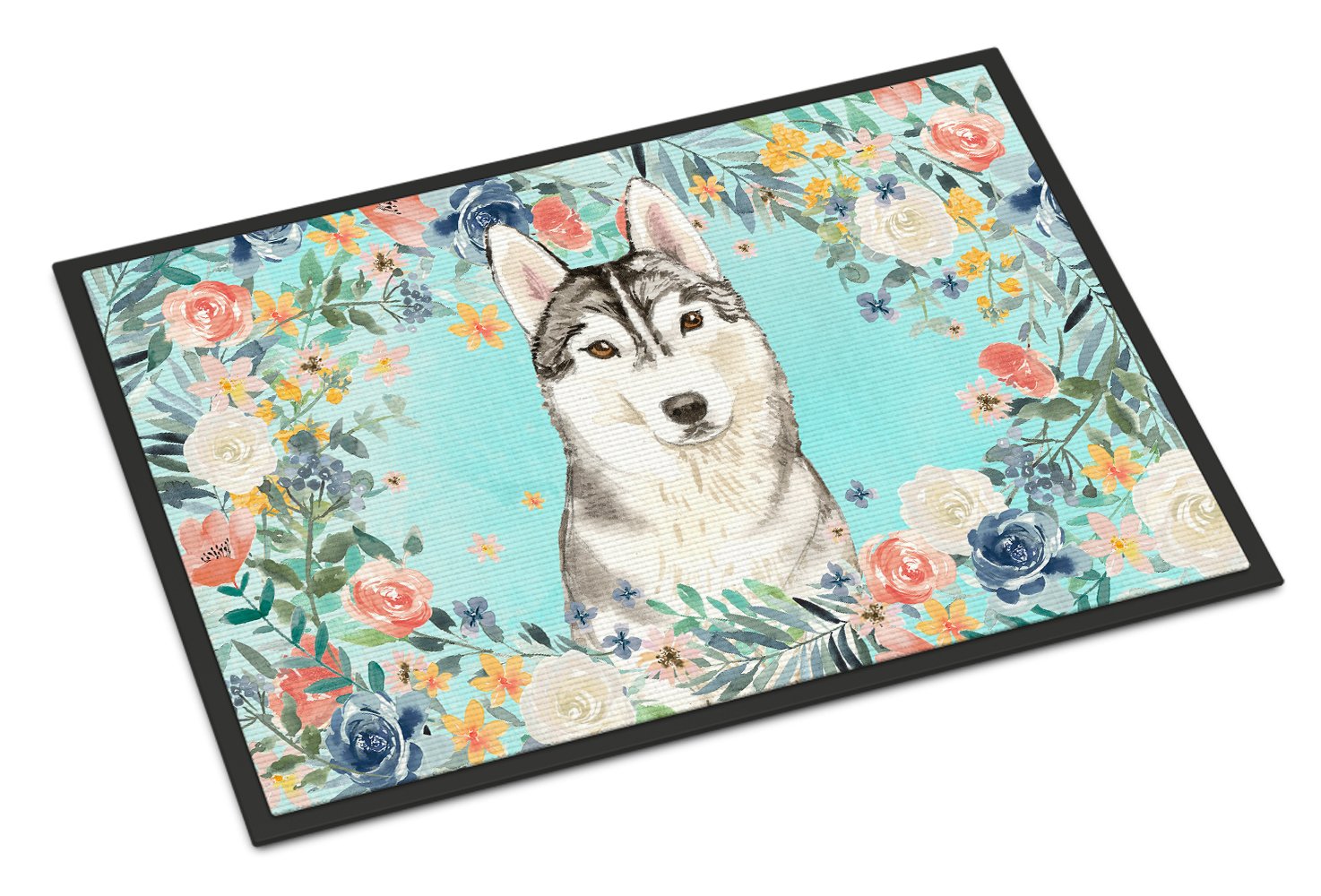 Siberian Husky Indoor or Outdoor Mat 24x36 CK3408JMAT