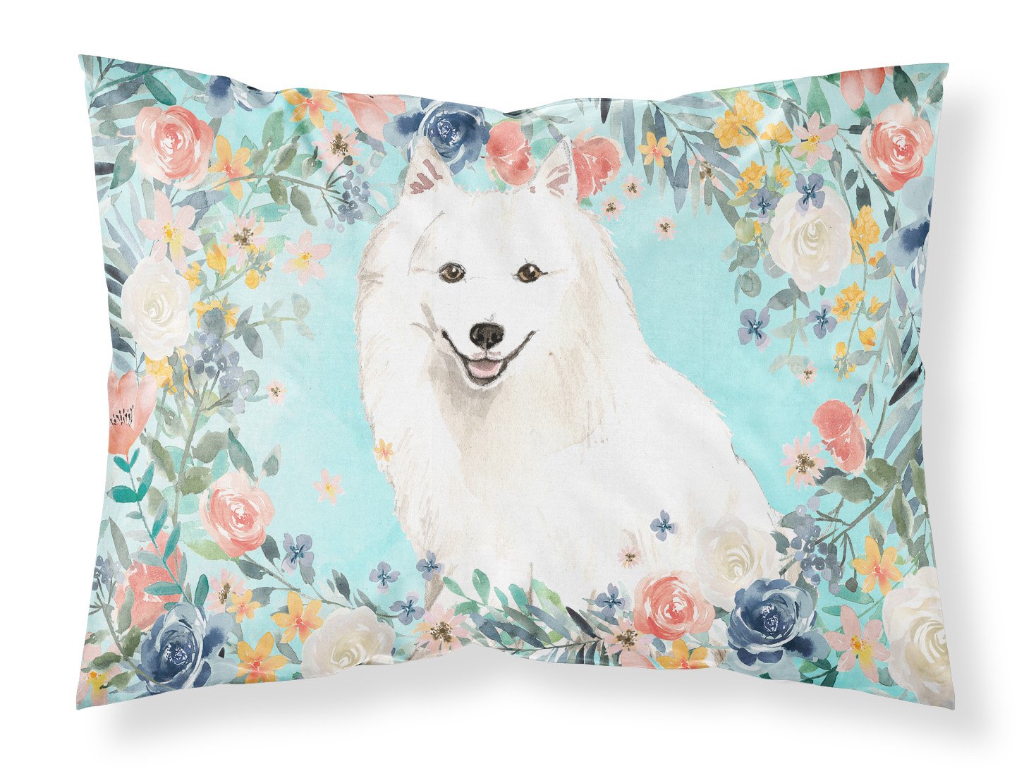 Japanese Spitz Fabric Standard Pillowcase CK3422PILLOWCASE