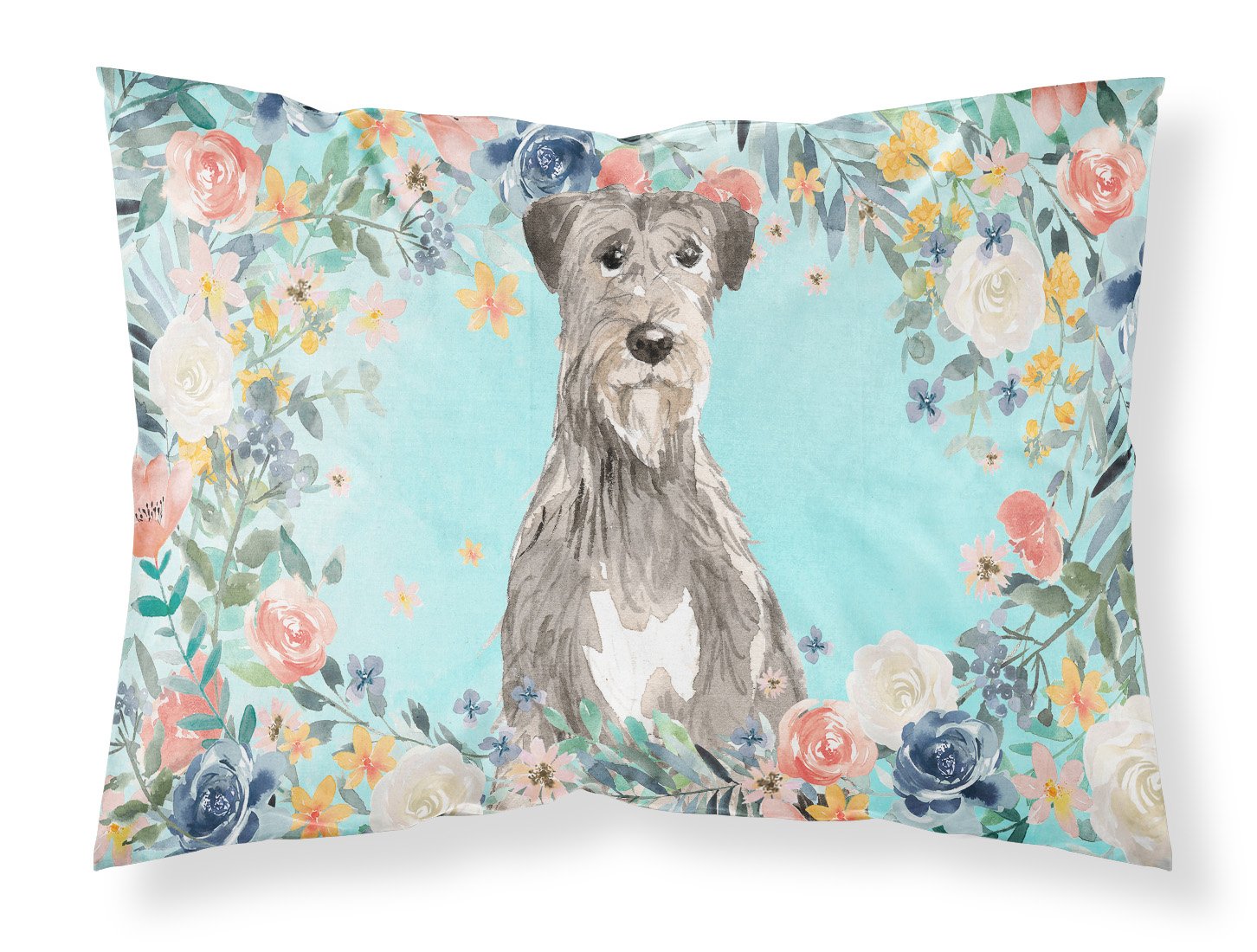 Irish Wolfhound Fabric Standard Pillowcase CK3423PILLOWCASE