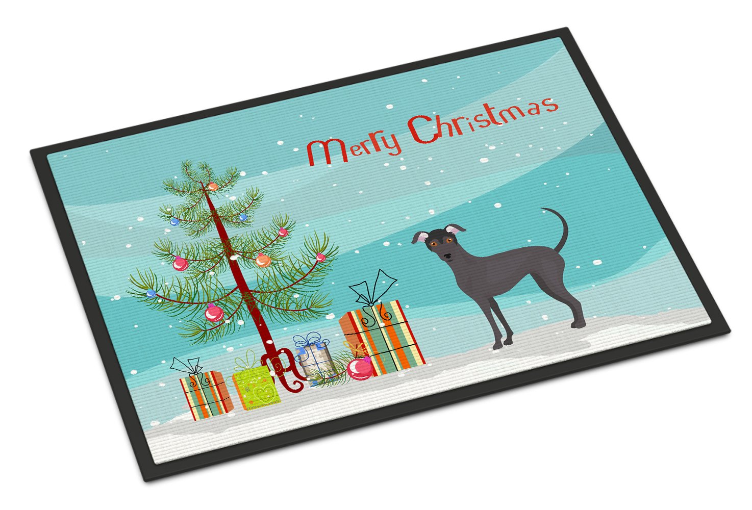 Argentine Pila Dog Christmas Tree Indoor or Outdoor Mat 24x36 CK3442JMAT