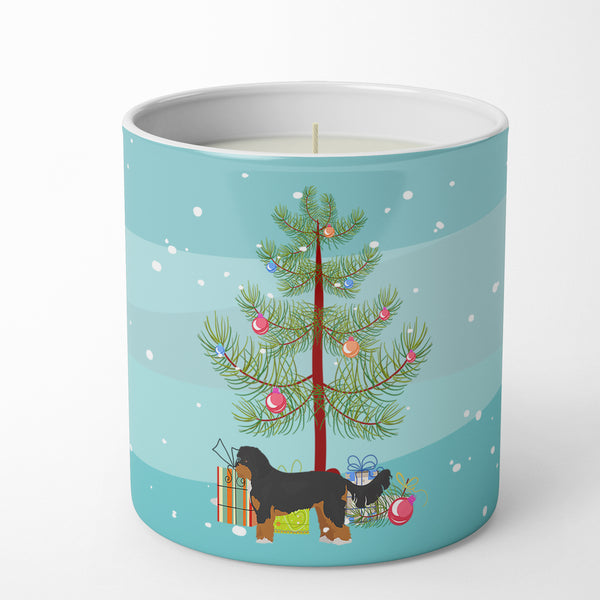 Buy this Black and Tan Cavapoo Christmas Tree 10 oz Decorative Soy Candle