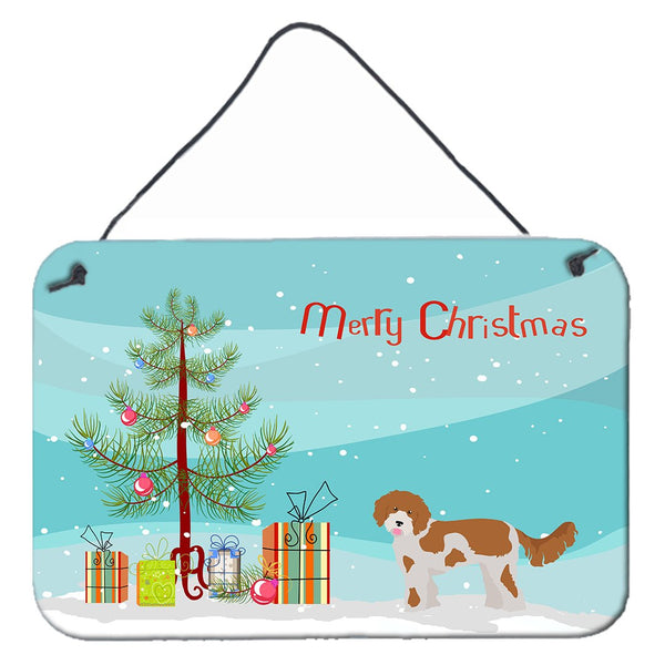 Cavapoo Christmas Tree Wall or Door Hanging Prints CK3812DS812 by Caroline's Treasures