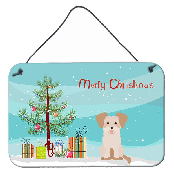 Morkie #3 Christmas Tree Wall or Door Hanging Prints CK3889DS812 by Caroline's Treasures