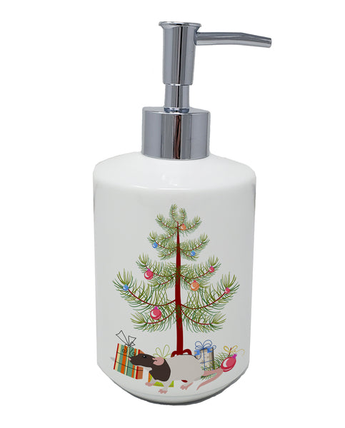 Buy this Dumbo Rat Merry Christmas Ceramic Soap Dispenser