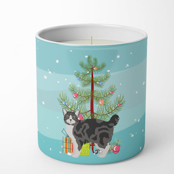 Buy this Manx #1 Cat Merry Christmas 10 oz Decorative Soy Candle