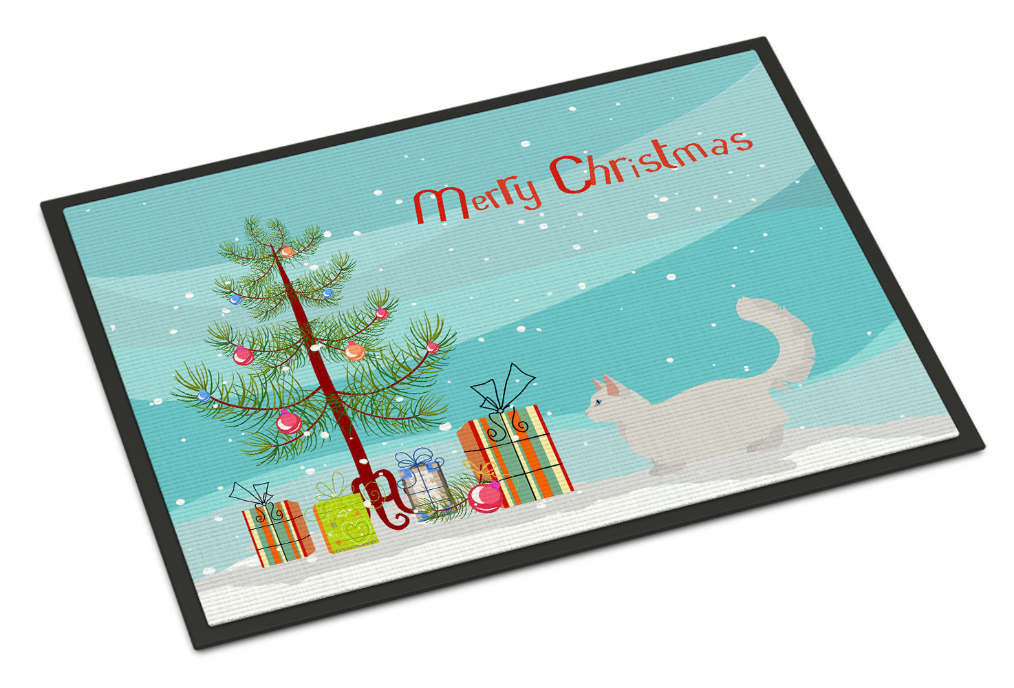 Munchkin #2 Cat Merry Christmas Indoor or Outdoor Mat 18x27 CK4657MAT