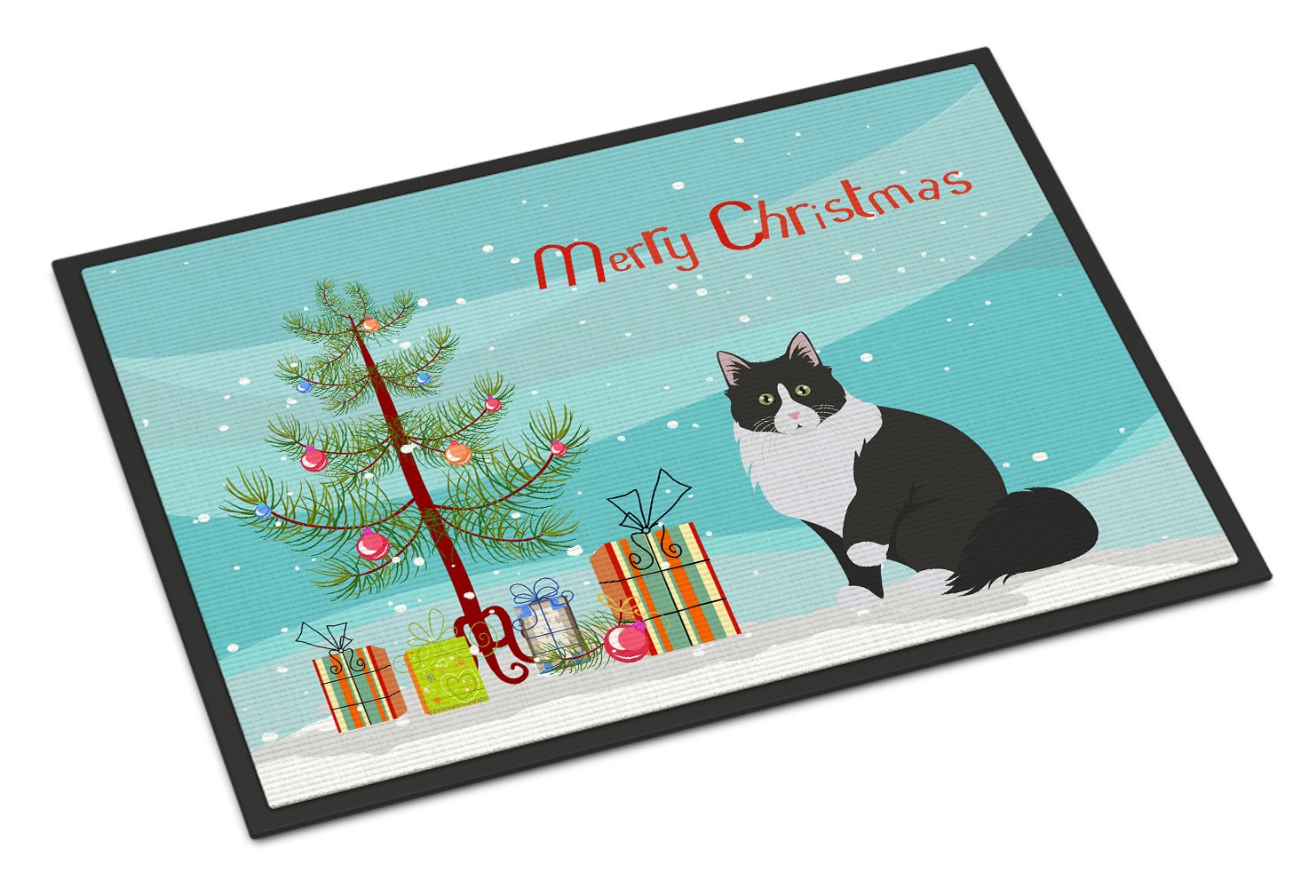 Siberian+Forest+Cat+Merry+Christmas+Indoor+or+Outdoor+Mat+24x36+CK4794JMAT+by+Caroline's+Treasures