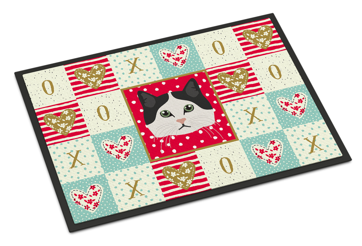 Ragamuffin Cat Love Indoor or Outdoor Mat 18x27 CK5152MAT