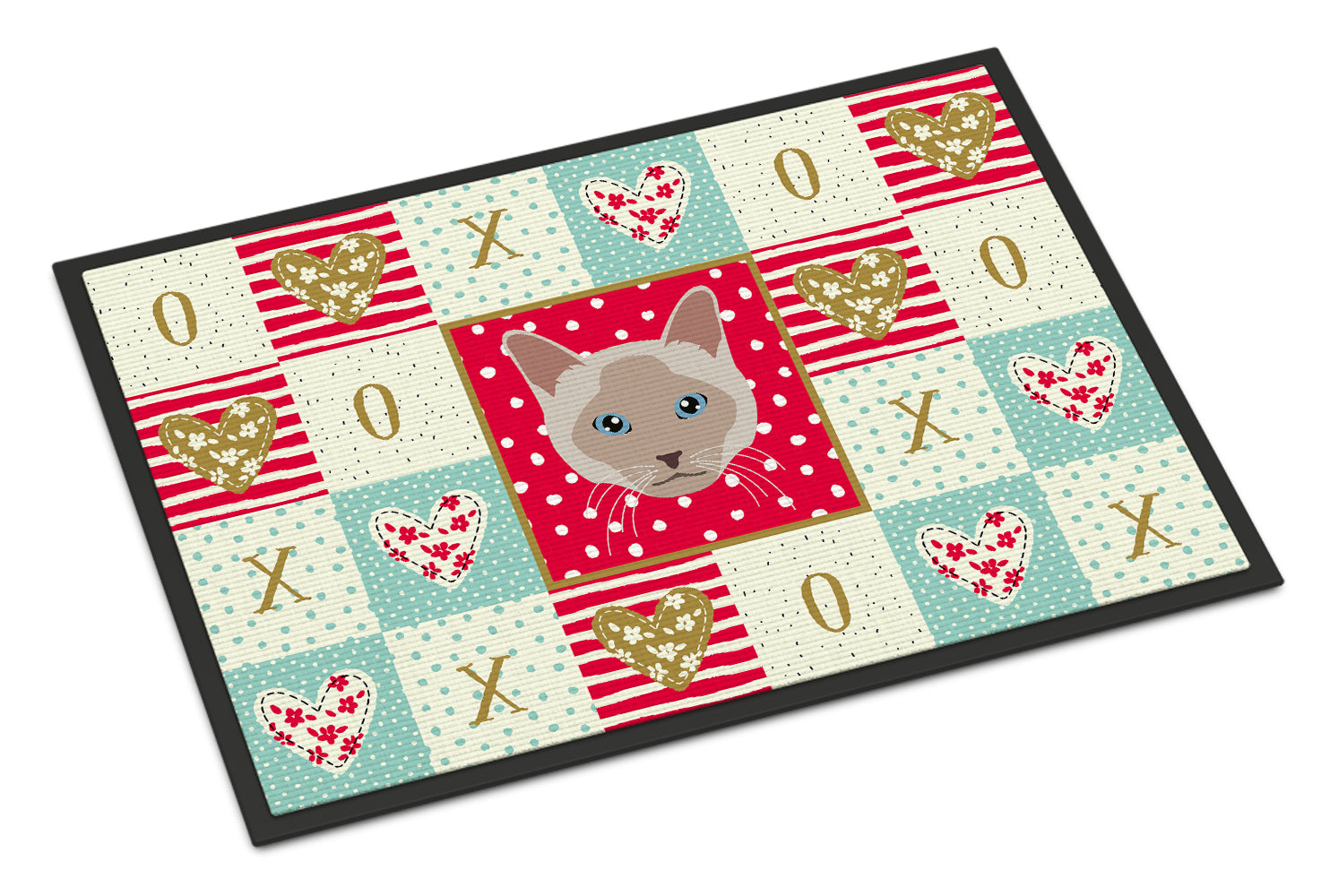 Thai lilac Cat Love Indoor or Outdoor Mat 18x27 CK5172MAT