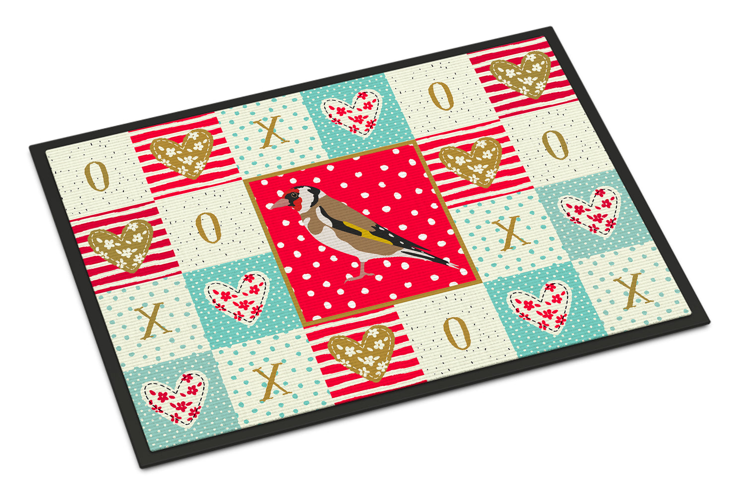 Gold Finch Love Indoor or Outdoor Mat 18x27 CK5512MAT