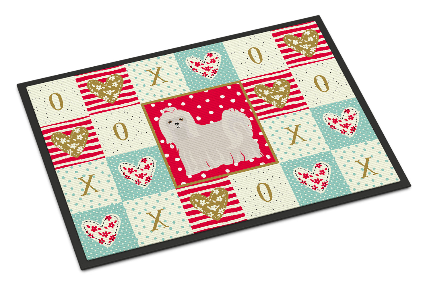 Maltese Love Indoor or Outdoor Mat 18x27 CK5861MAT