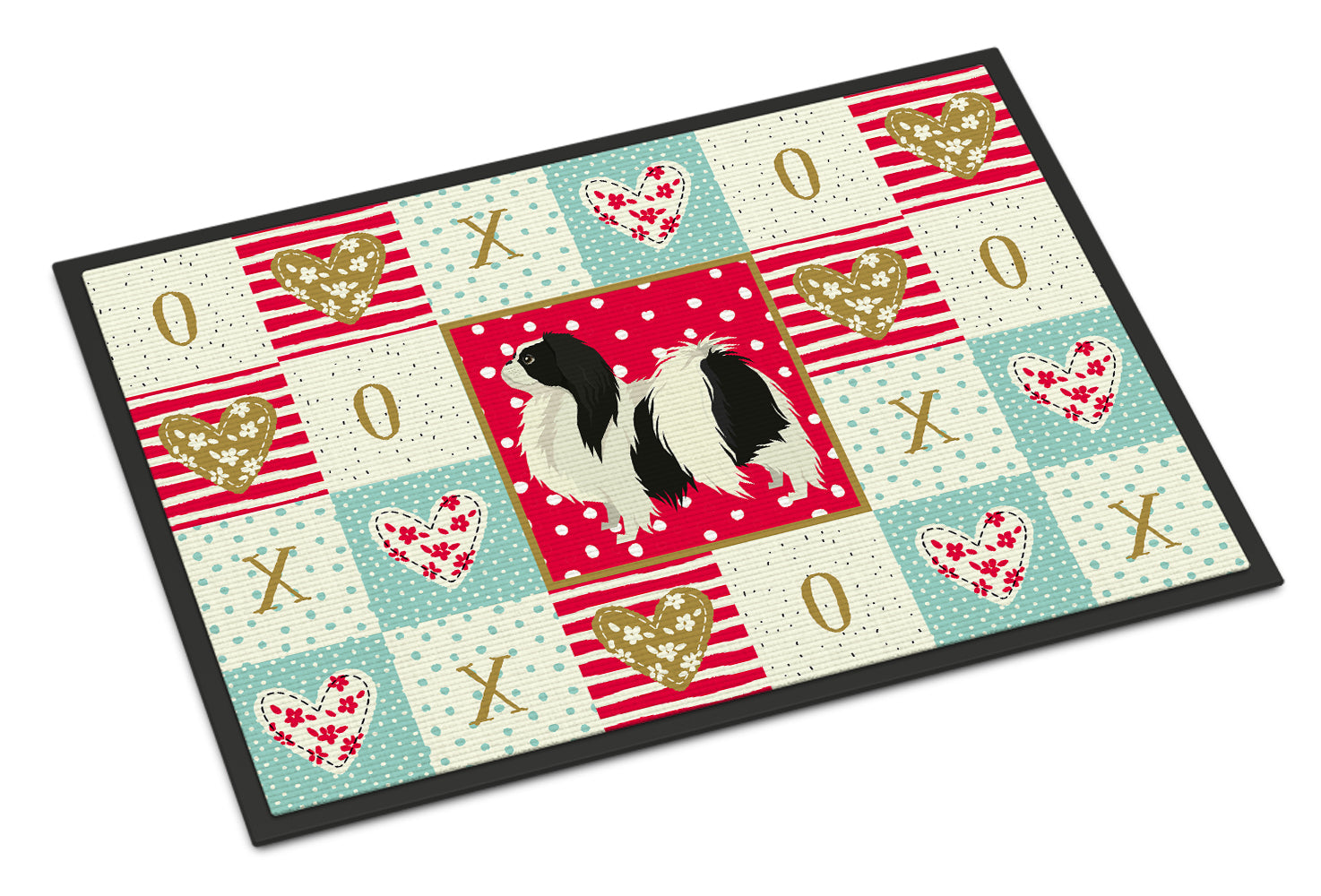 Japanese Chin Love Indoor or Outdoor Mat 18x27 CK5938MAT