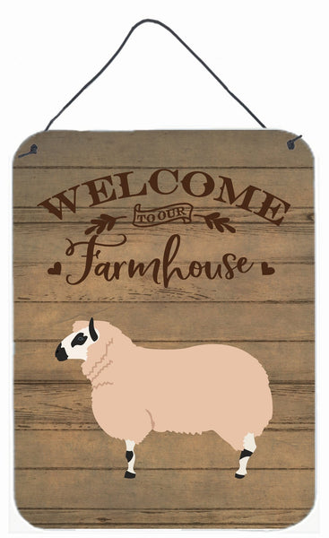 Kerry Hill Sheep Welcome Wall or Door Hanging Prints CK6923DS1216 by Caroline's Treasures