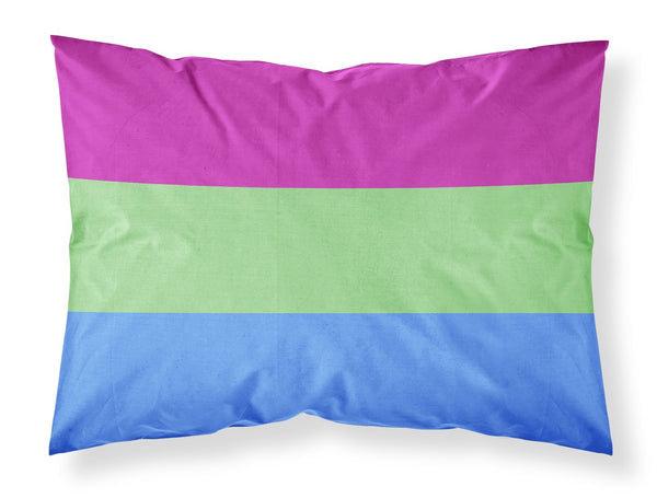 Buy this Polisexual Pride Fabric Standard Pillowcase