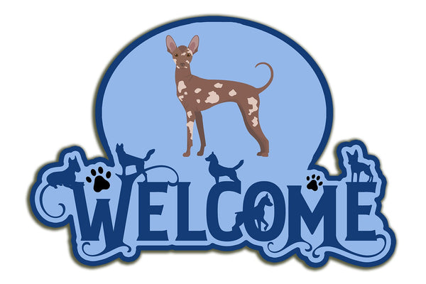 Buy this Mexican Hairless Dog #2 Welcome Door Hanger Decoration